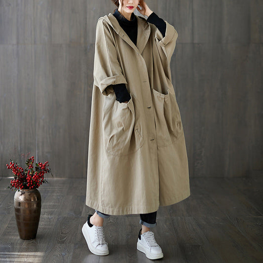 Abrigo Lanna Oversized con Capucha